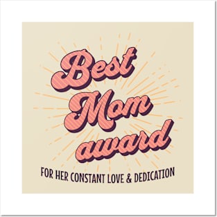 Best Mom Award Posters and Art